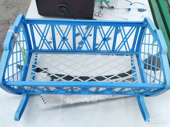 Детская кукольная кроватка маятник СССР