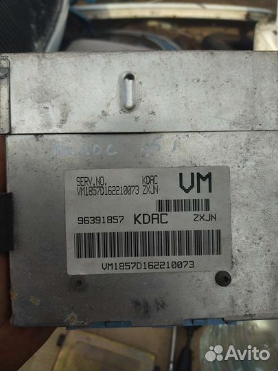 Эбу chevrolet lanos