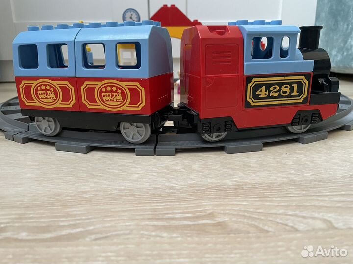 Лего Дупло мой первый поезд + доп. элементы