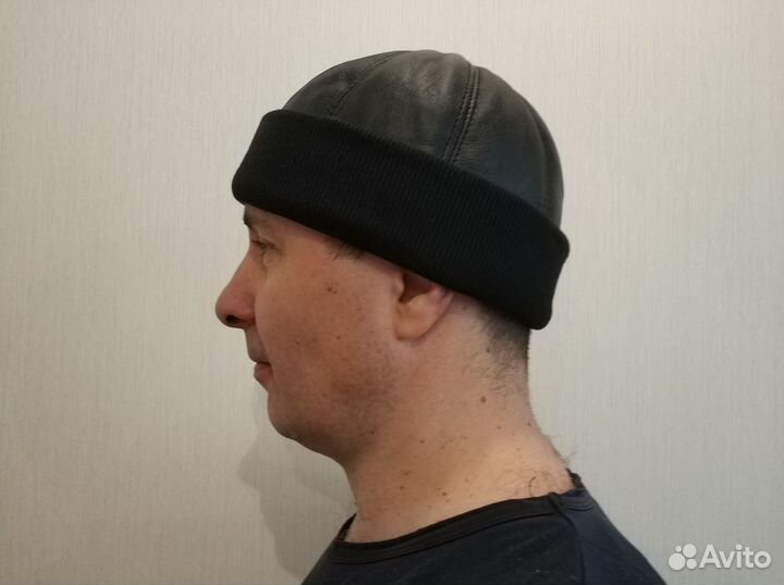 Мужская зимняя шапка из овчины