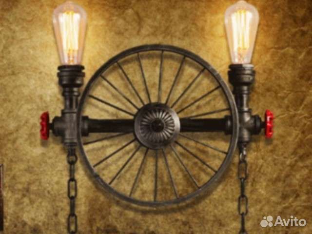 Светильник настенный в стиле лофт