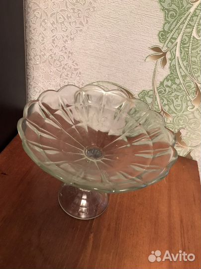 Ваза для фруктов винтаж СССР декор