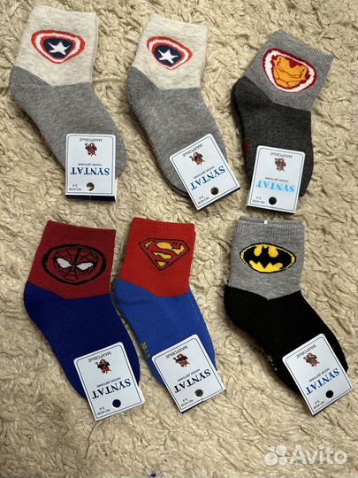 Носки детские теплые(новые)