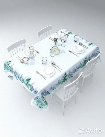 Скатерть новогодняя