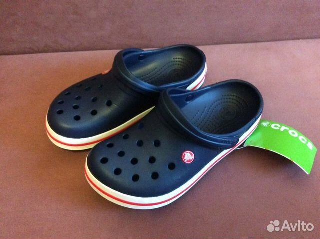 Сабо крокс crocs кроксбенд темно-синие купить в Москве | Личные вещи ...