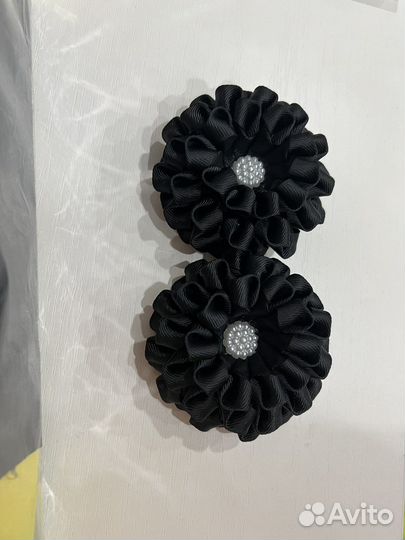 Резиночки для волос. Канзаши