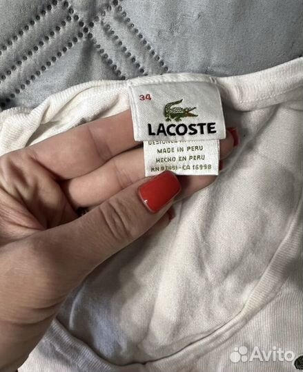 Платье женское lacoste оригинал