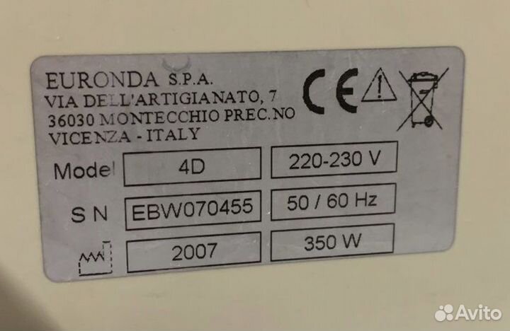 Ультразвуковая мойка Euronda Eurosonic 4D