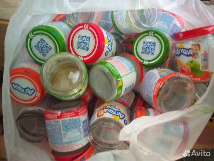 Банки для консервации пюре, для анализов