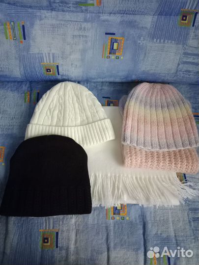 Шапки шарфы