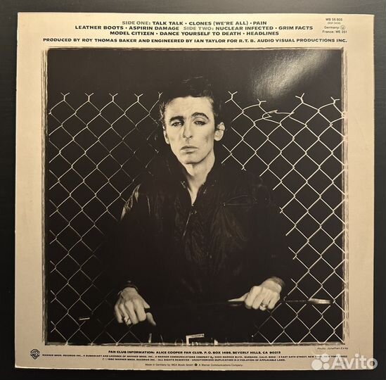 Alice Cooper – Flush The Fashion (Германия 1980г.)