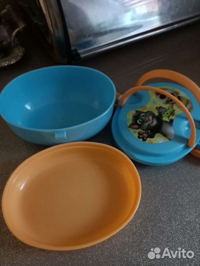 Контейнер для еды детский, бесплатно