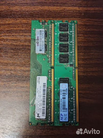 Оперативная память DDR2, DDR3 - 256мб - 1гб