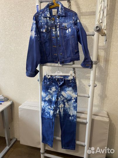 Джинсовый костюм для мальчика