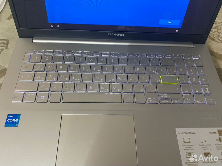 Ноутбук asus vivobook 15