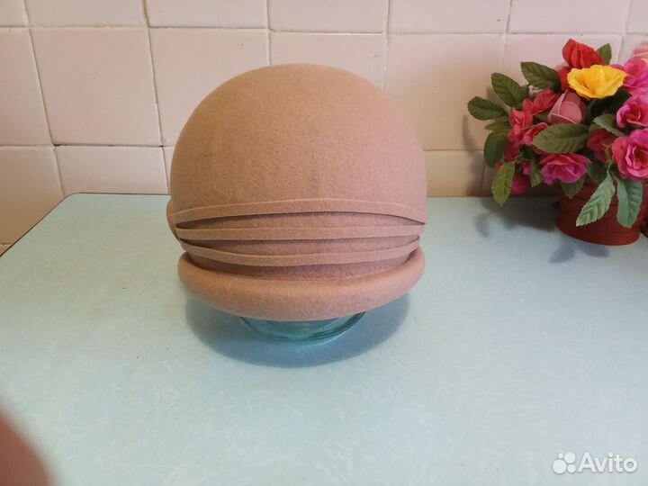 Шляпа фетровая женская новая шерсть (Россия)