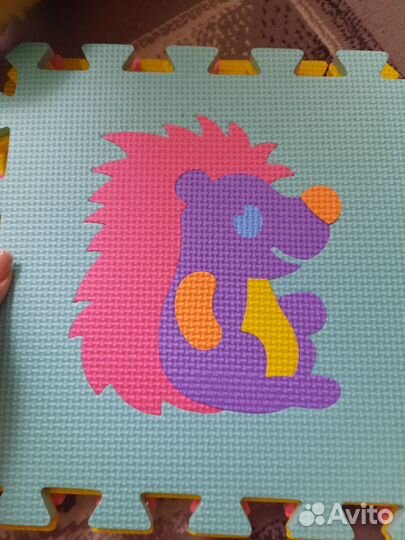 Детский коврик для ползания пазл