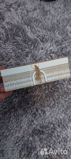 Коробка для хранения деревянная