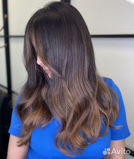 Услуги парикмахера окрашивание