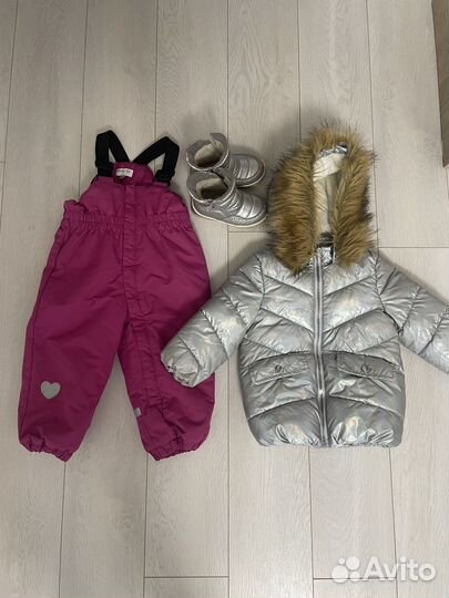 Детские вещи пакетом на девочку 80