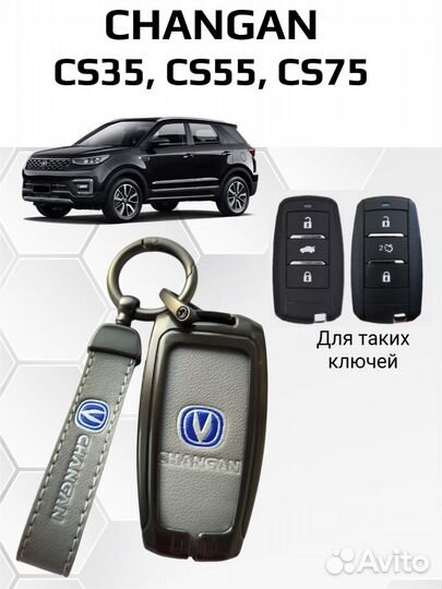 Чехол брелок для ключей Changan/Чанган Юни/Uni, CS