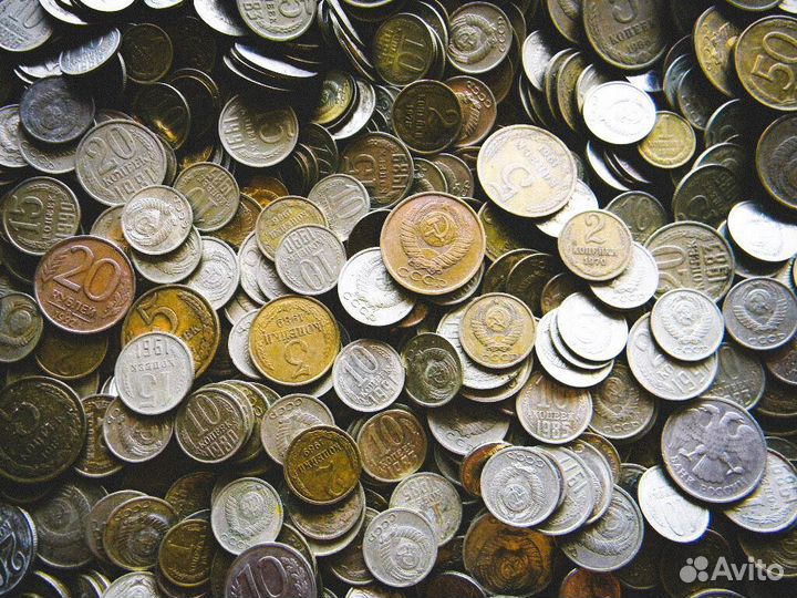 Советские монеты на вес
