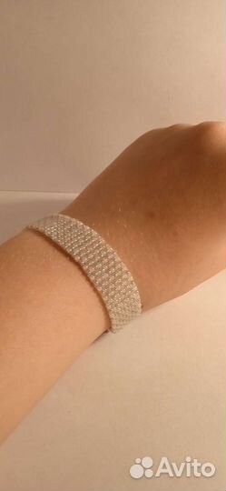 Плету из бисера на заказ браслеты, кольца и т. д