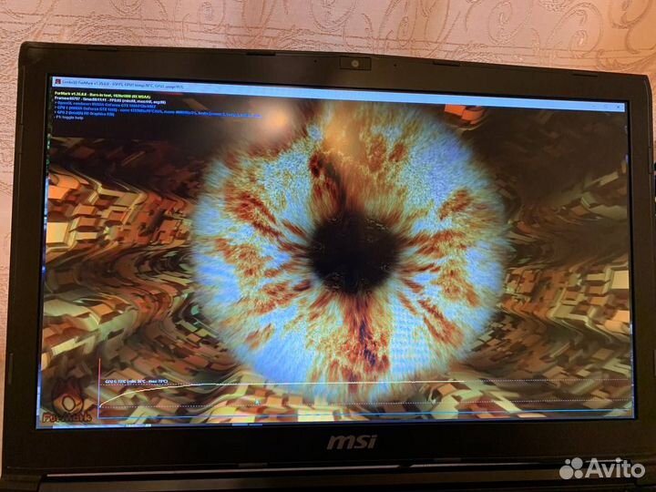 Игровой ноутбук MSI 17.3 / i5 / gtx 1060 6gb