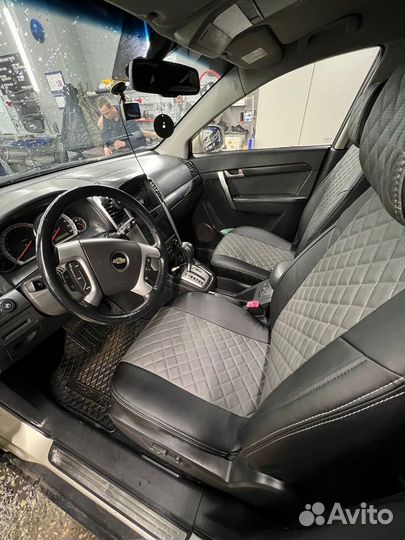 Автомобильные чехлы экокожа ромб