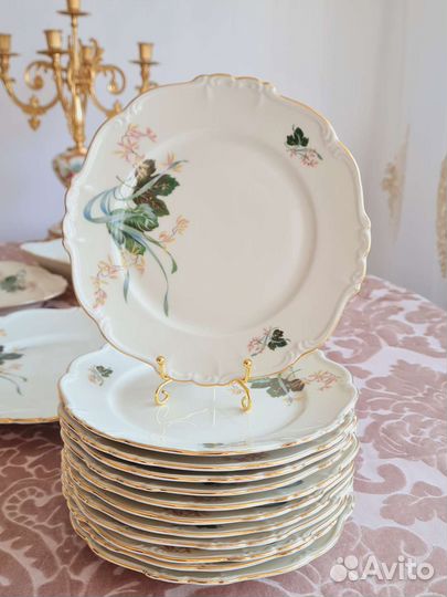 Сервиз столовый,посуда гдр,фарфор