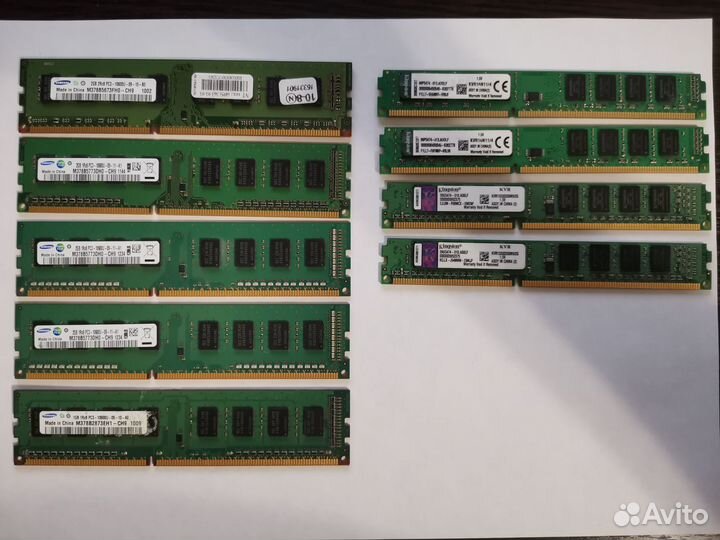 Оперативная память ddr3 4gb, 2gb