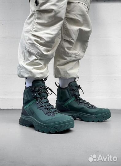 Nike acg air zoom gaiadome gore tex green