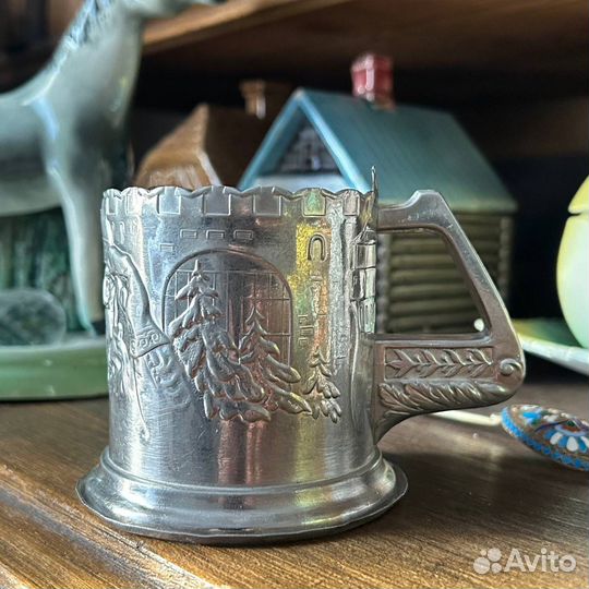 Подстаканник Богатырь СССР