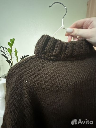 Вязаный свитер ручная работа