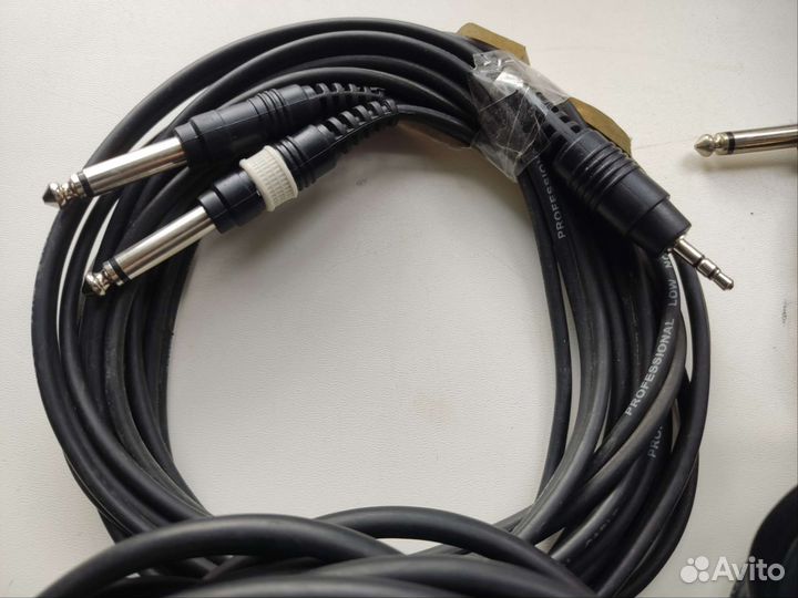 Кабели jack 6.3 разные