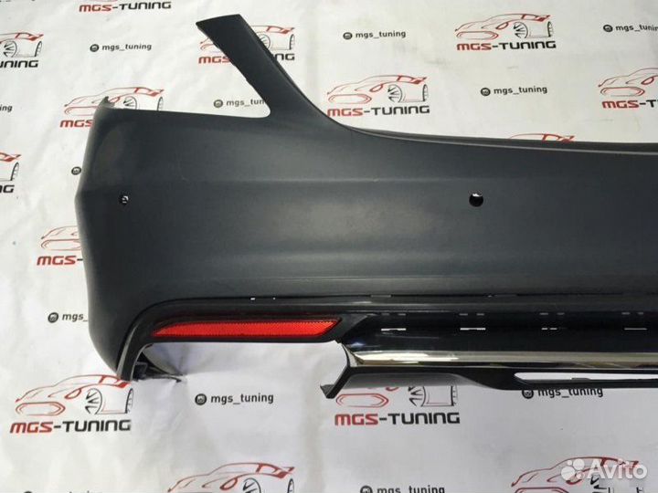 Задний бампер и диффузор 63/65 Mercedes AMG w222