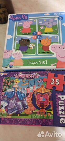 Планшет и пазлы