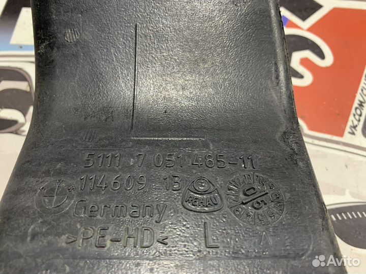 Воздуховод тормозов левый BMW E63 E64