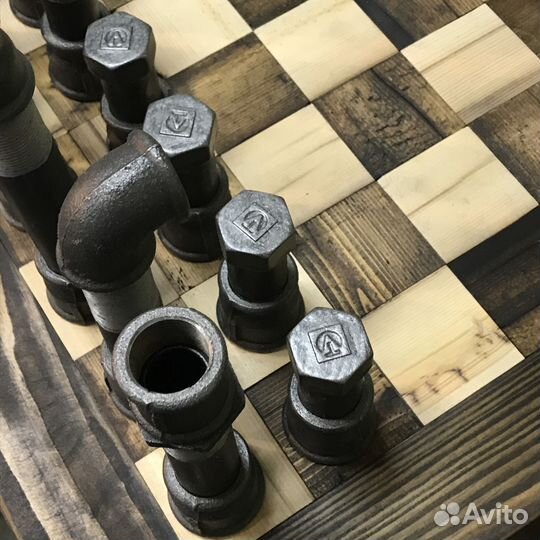 Шахматы из Водопроводных Труб