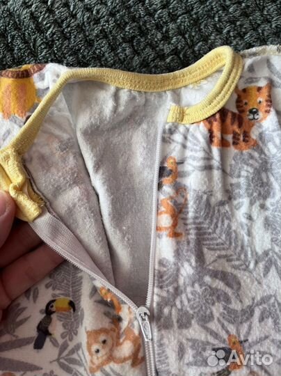 Пеленка кокон фланель