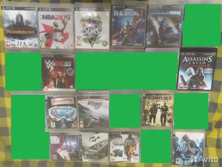 Игорные диски на Сони Плейстейшн 3 игры PS3