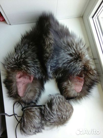 Шапка для девочки меховая