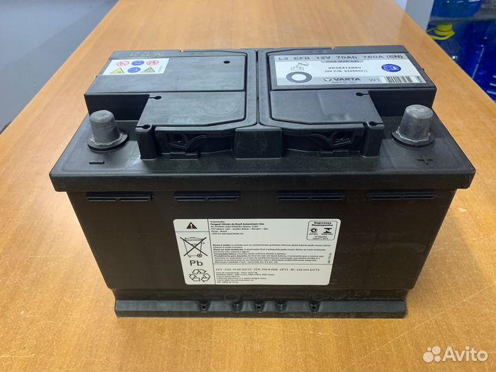 Citroen / Peugeot Аккумулятор