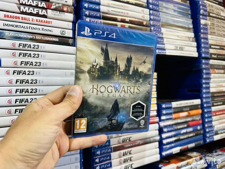 Hogwarts legacy ps4 диск новый