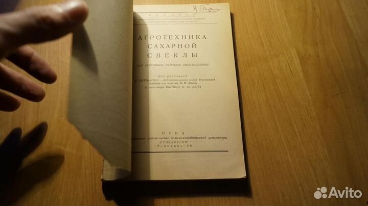Агротехника сахарной свеклы. Под ред. И. В. Якушки