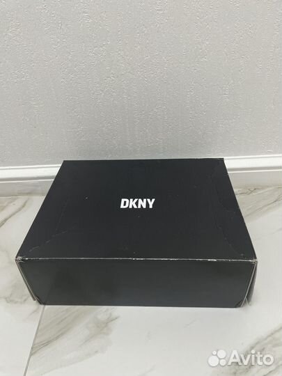Dkny ботинки 38 (8) новые оригинал черные