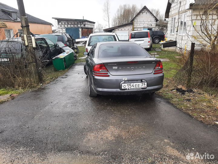 Разборка dodge stratus