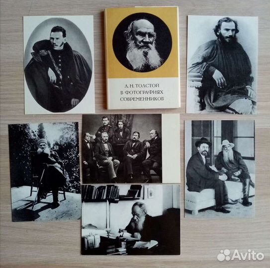 Наборы открыток (Толстой, Петербург, живопись)