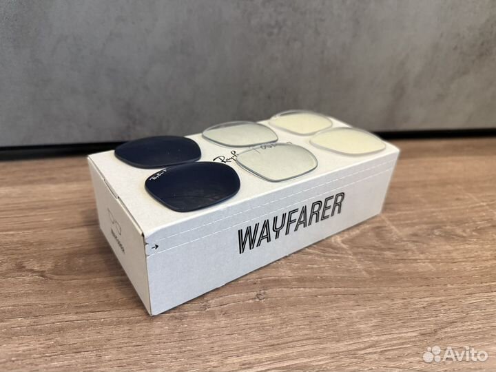 Линзы для умных очков Rayban wayfarer