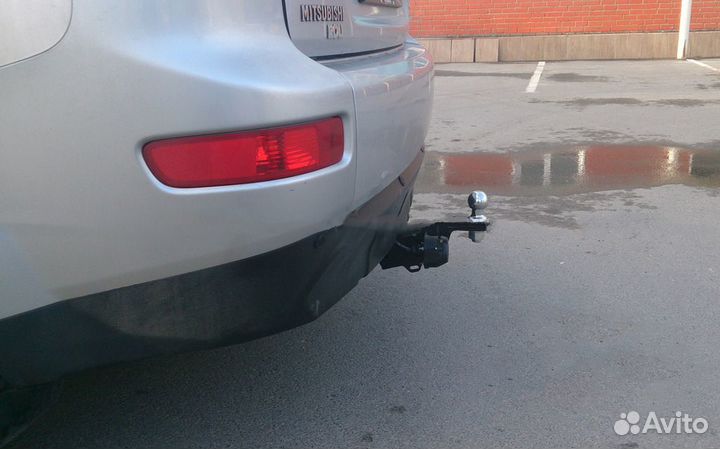 4165-E тсу на Mitsubishi Outlander XL под квадрат